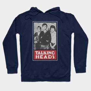 Talking Heads Old Times Retro Style Fan Art Hoodie